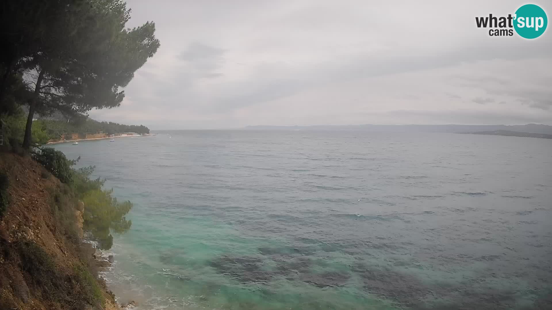 Webcam Strand Potočine Bol – Liveblick auf Borak Beach, Insel Brač