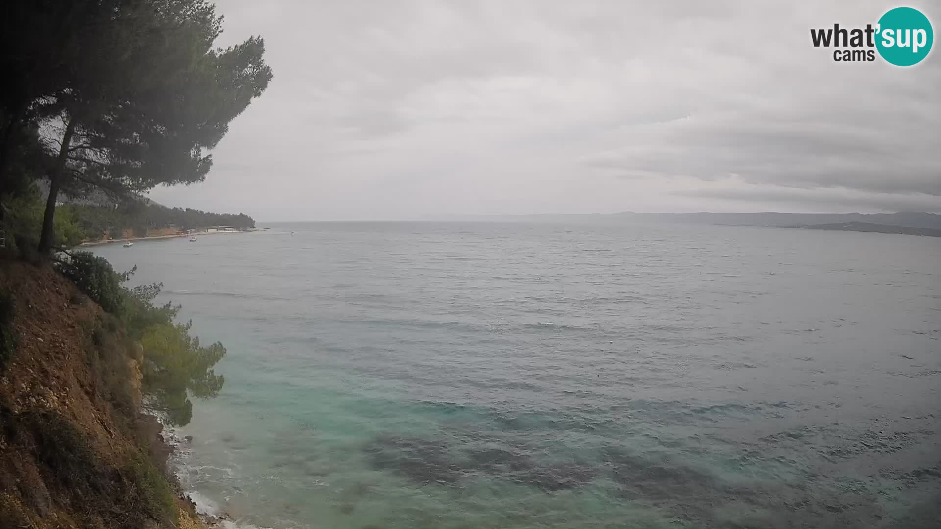 Webcam Playa Potočine Bol – Vista en vivo de Borak Beach, Isla de Brač