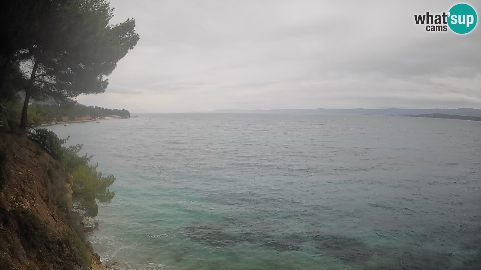 Webcam plage Potočine Bol – Vue en direct sur Borak Beach, île de Brač