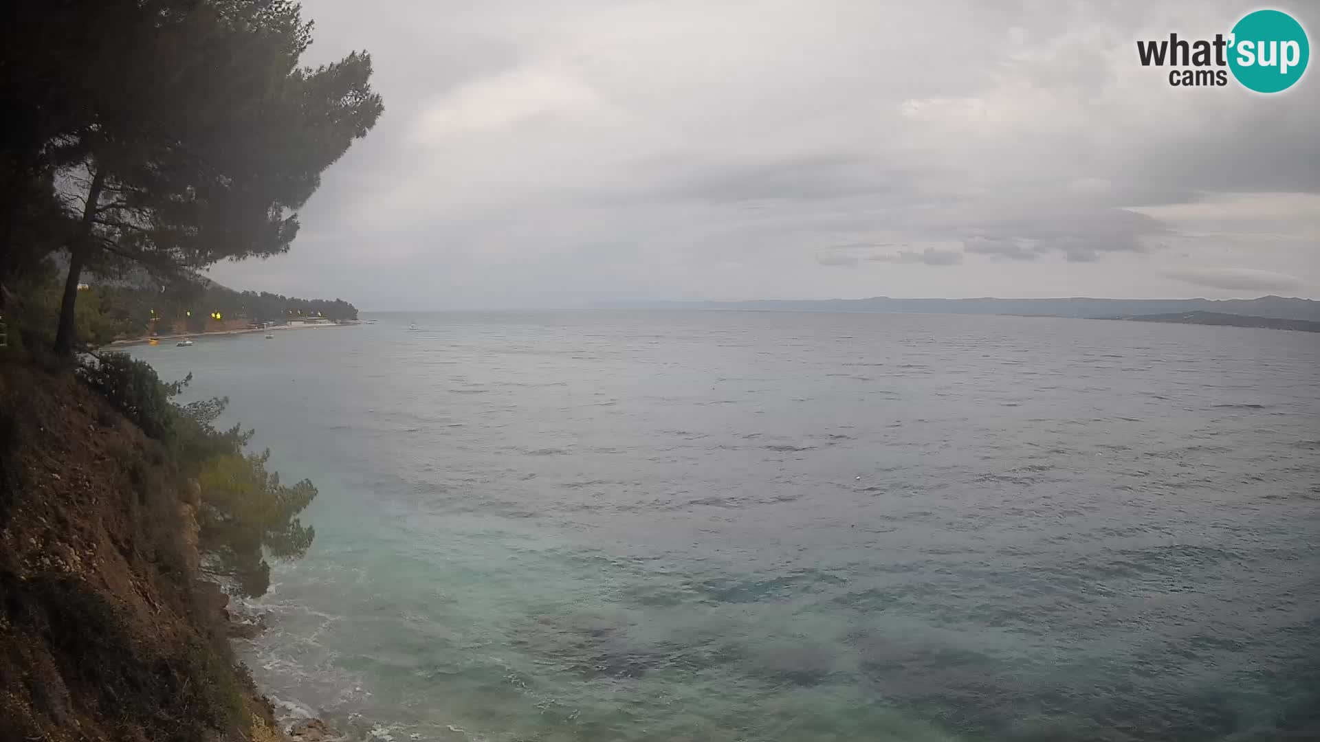 Webcam Potočine Beach Bol – Live View of Borak Beach, Brač Island