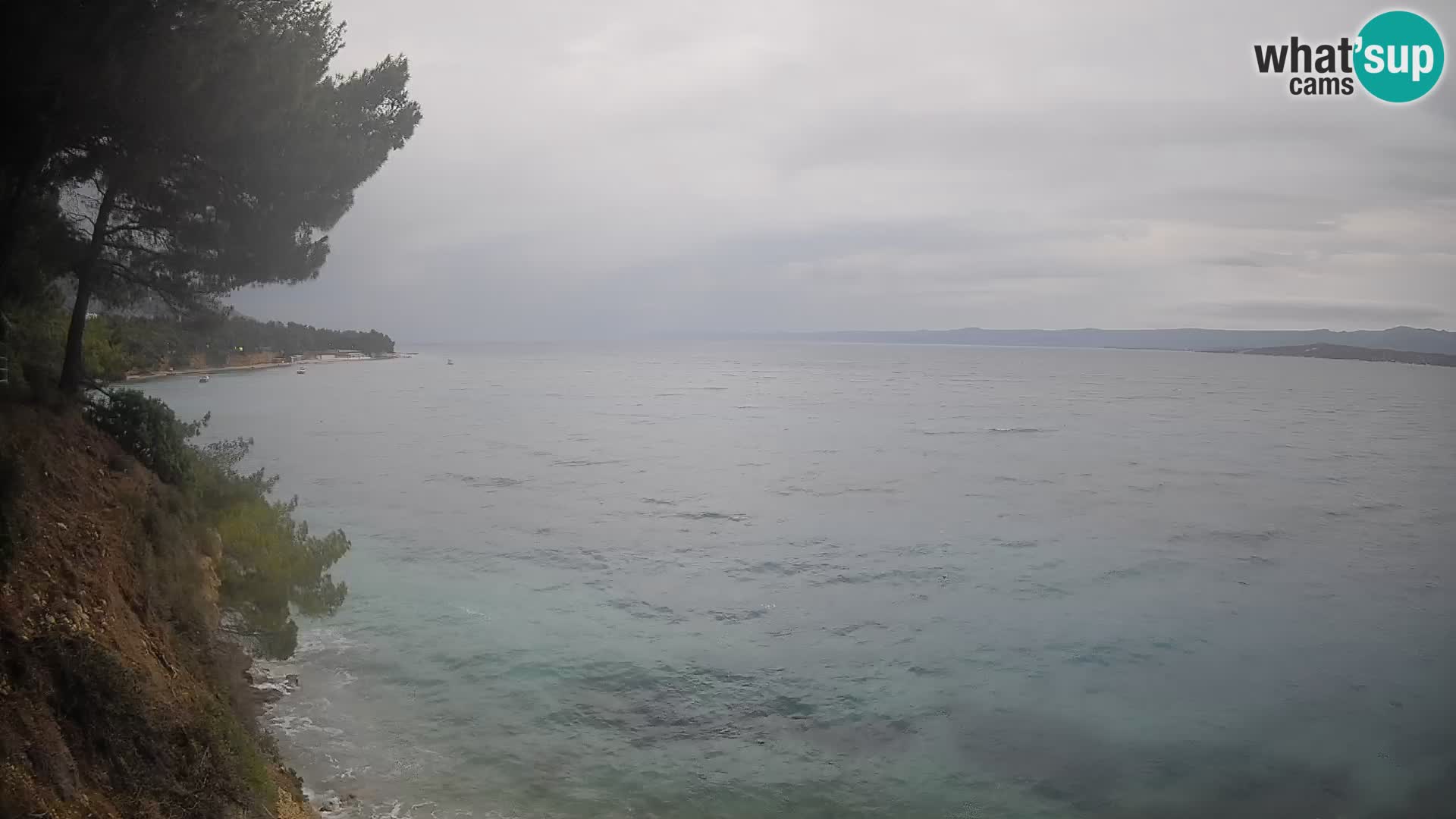 Webcam Playa Potočine Bol – Vista en vivo de Borak Beach, Isla de Brač