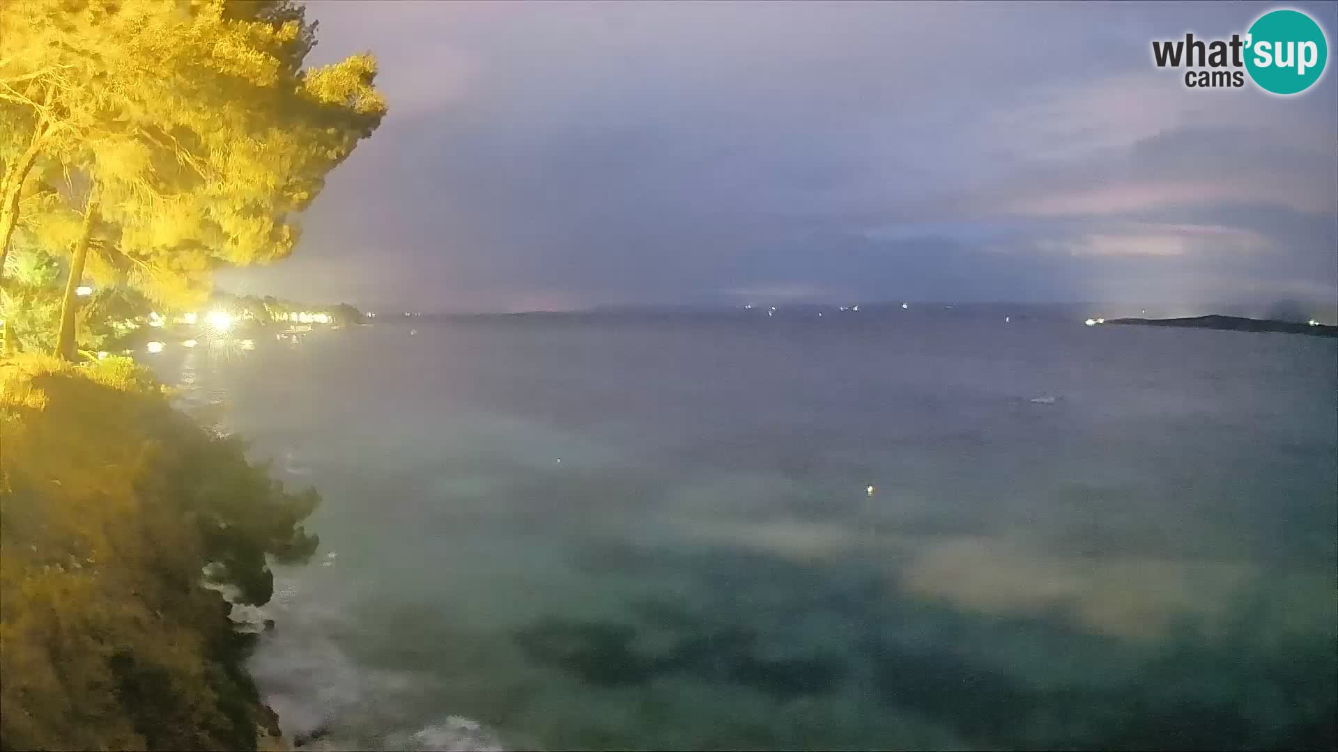 Webcam plage Potočine Bol – Vue en direct sur Borak Beach, île de Brač