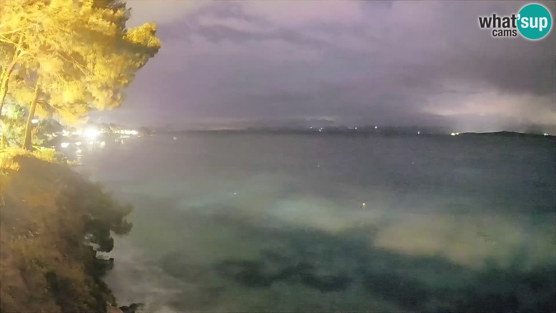Webcam Playa Potočine Bol – Vista en vivo de Borak Beach, Isla de Brač