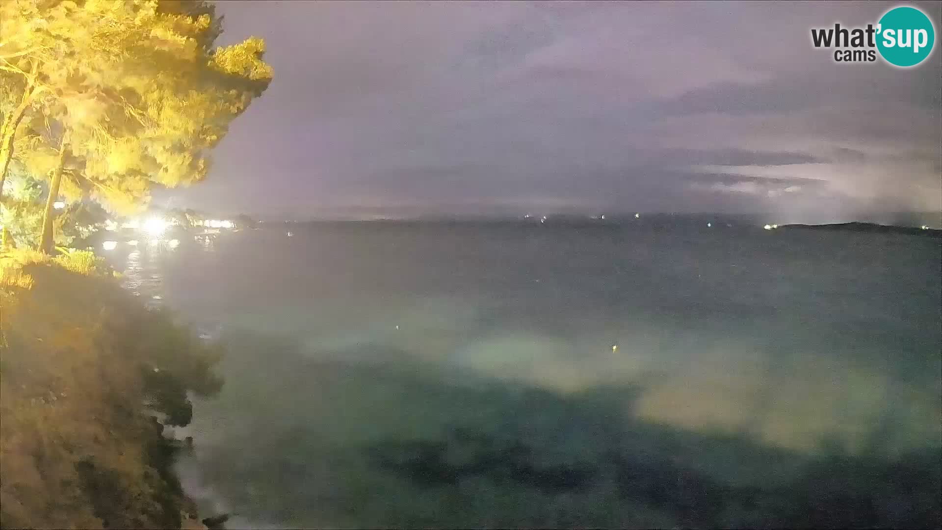 Webcam Playa Potočine Bol – Vista en vivo de Borak Beach, Isla de Brač