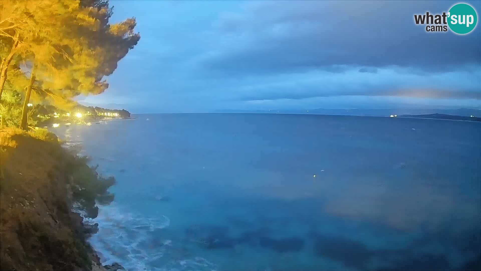Webcam Potočine Beach Bol – Live View of Borak Beach, Brač Island