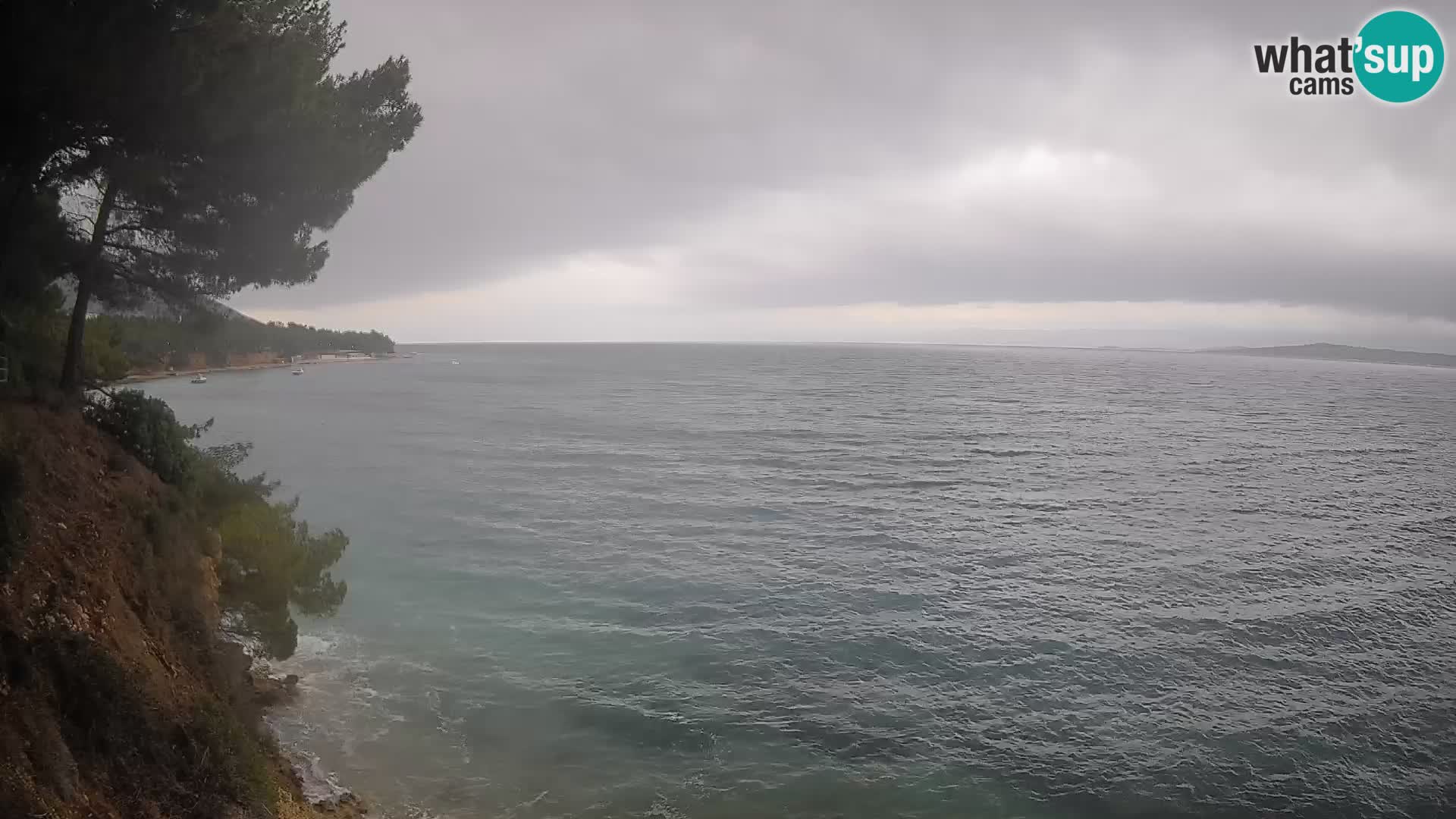 Web kamera Potočine Bol – Pogled uživo na plažu Borak, otok Brač