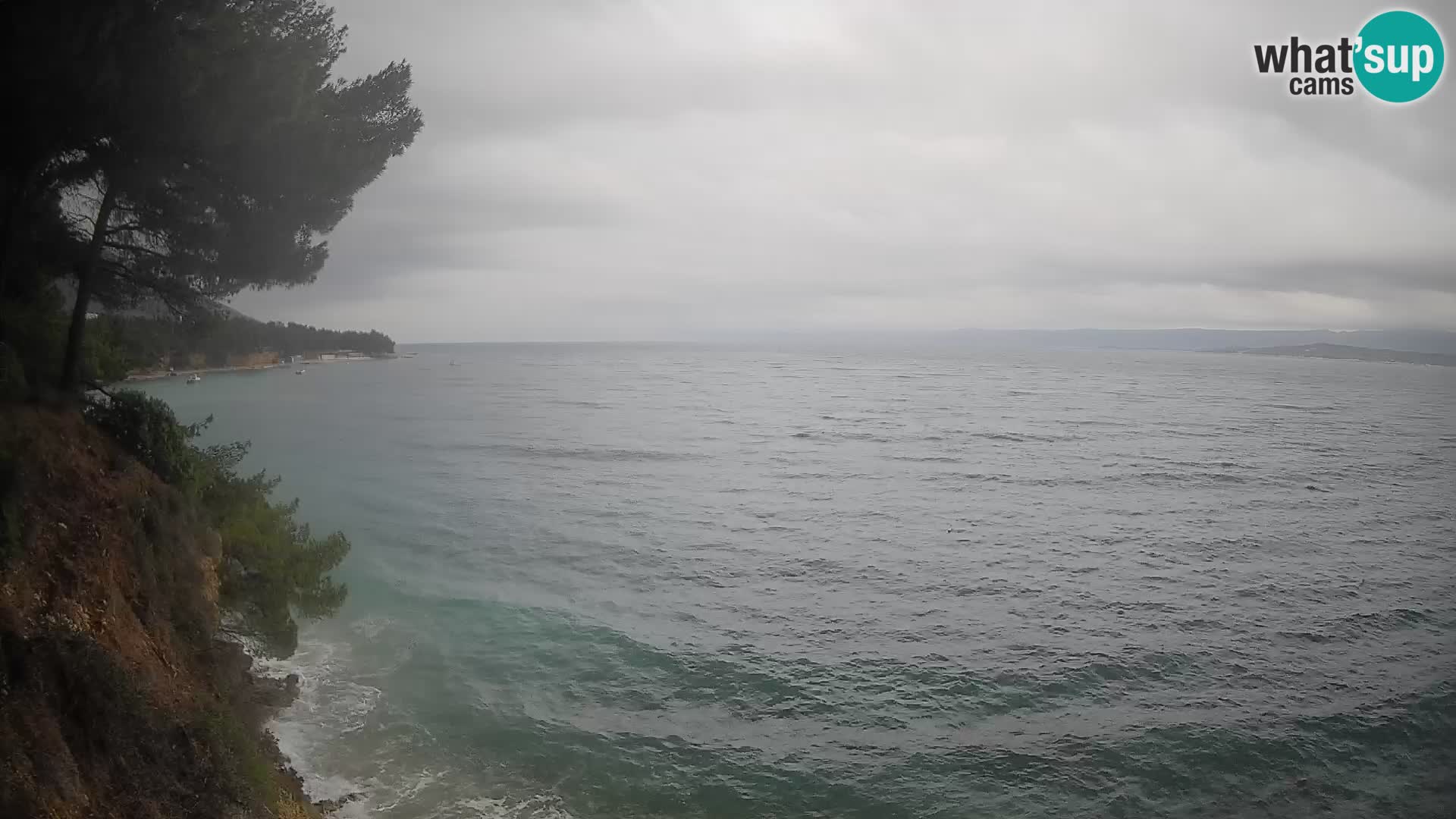 Webcam plage Potočine Bol – Vue en direct sur Borak Beach, île de Brač