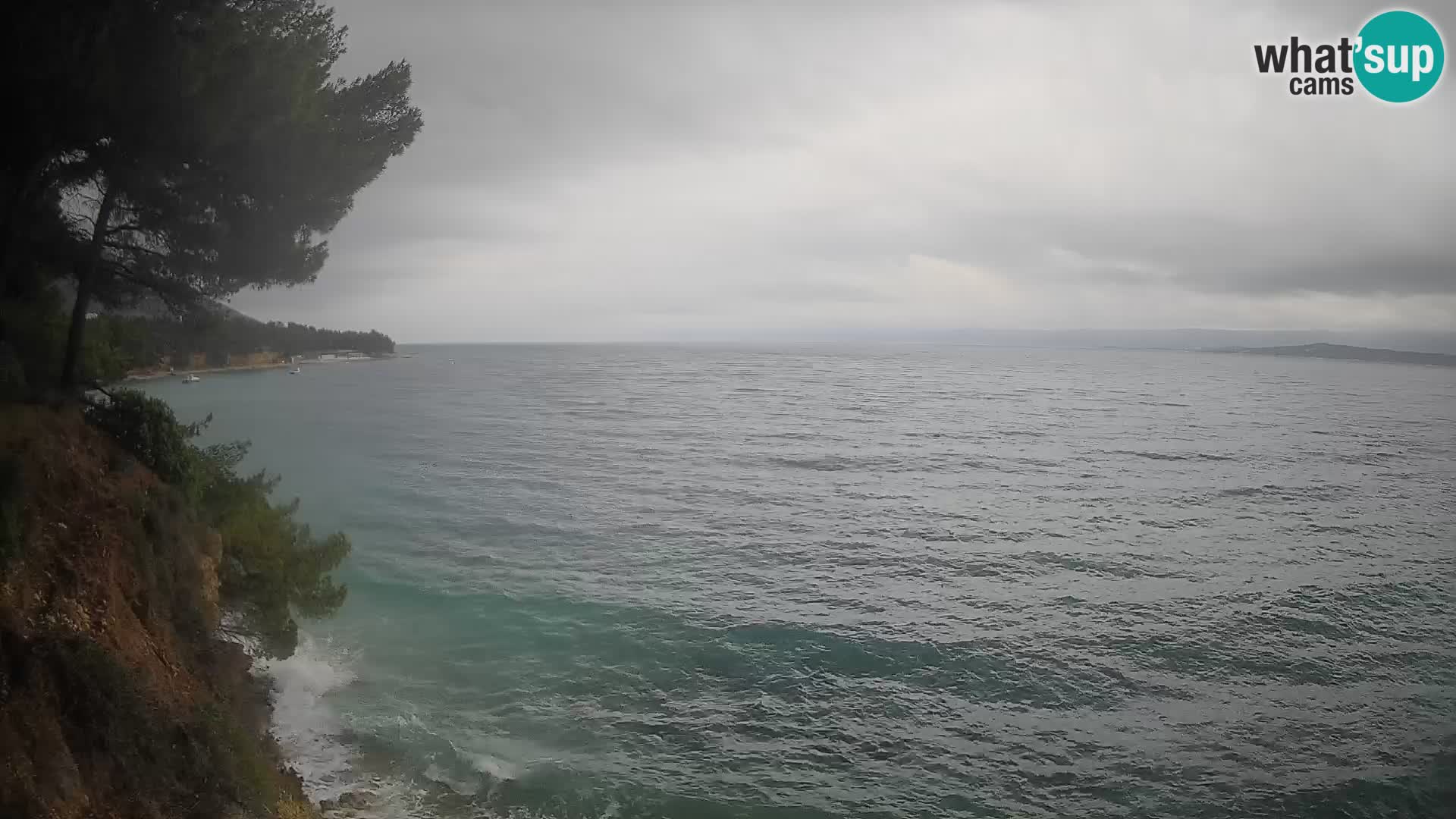 Webcam plage Potočine Bol – Vue en direct sur Borak Beach, île de Brač
