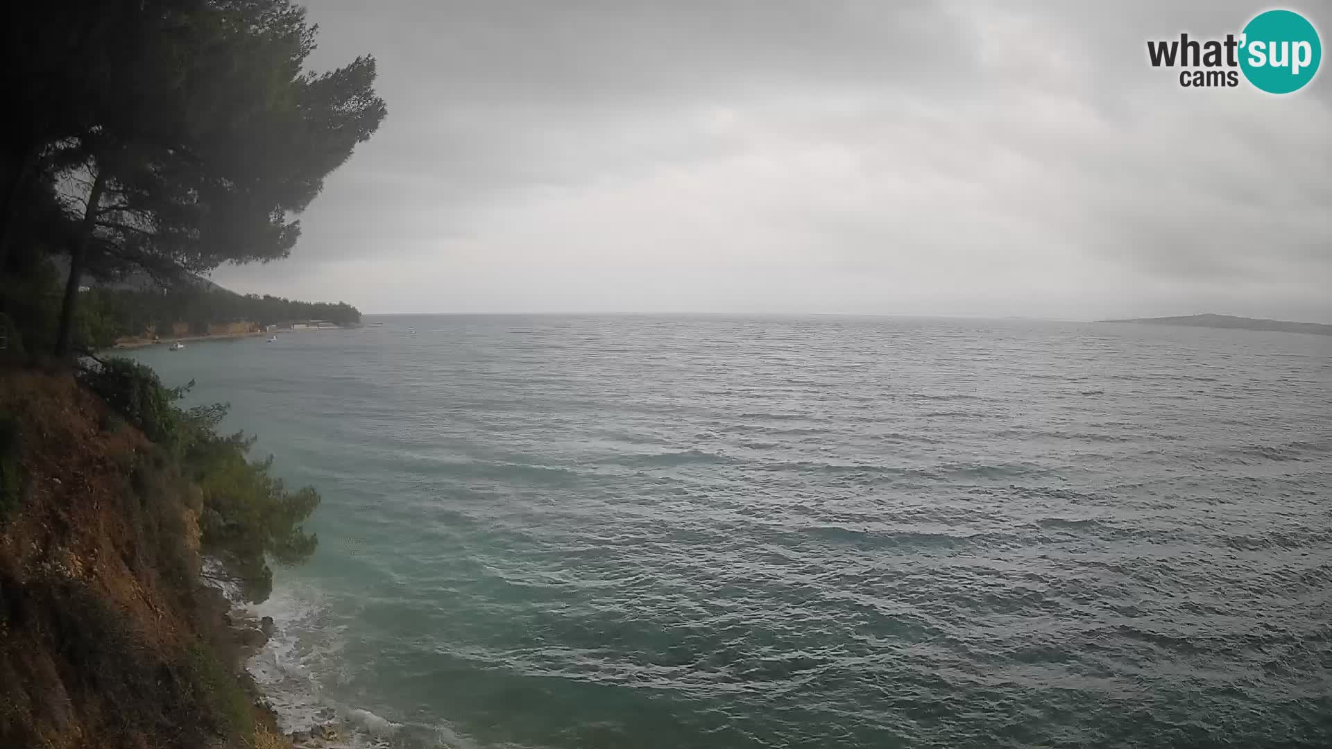Webcam Playa Potočine Bol – Vista en vivo de Borak Beach, Isla de Brač