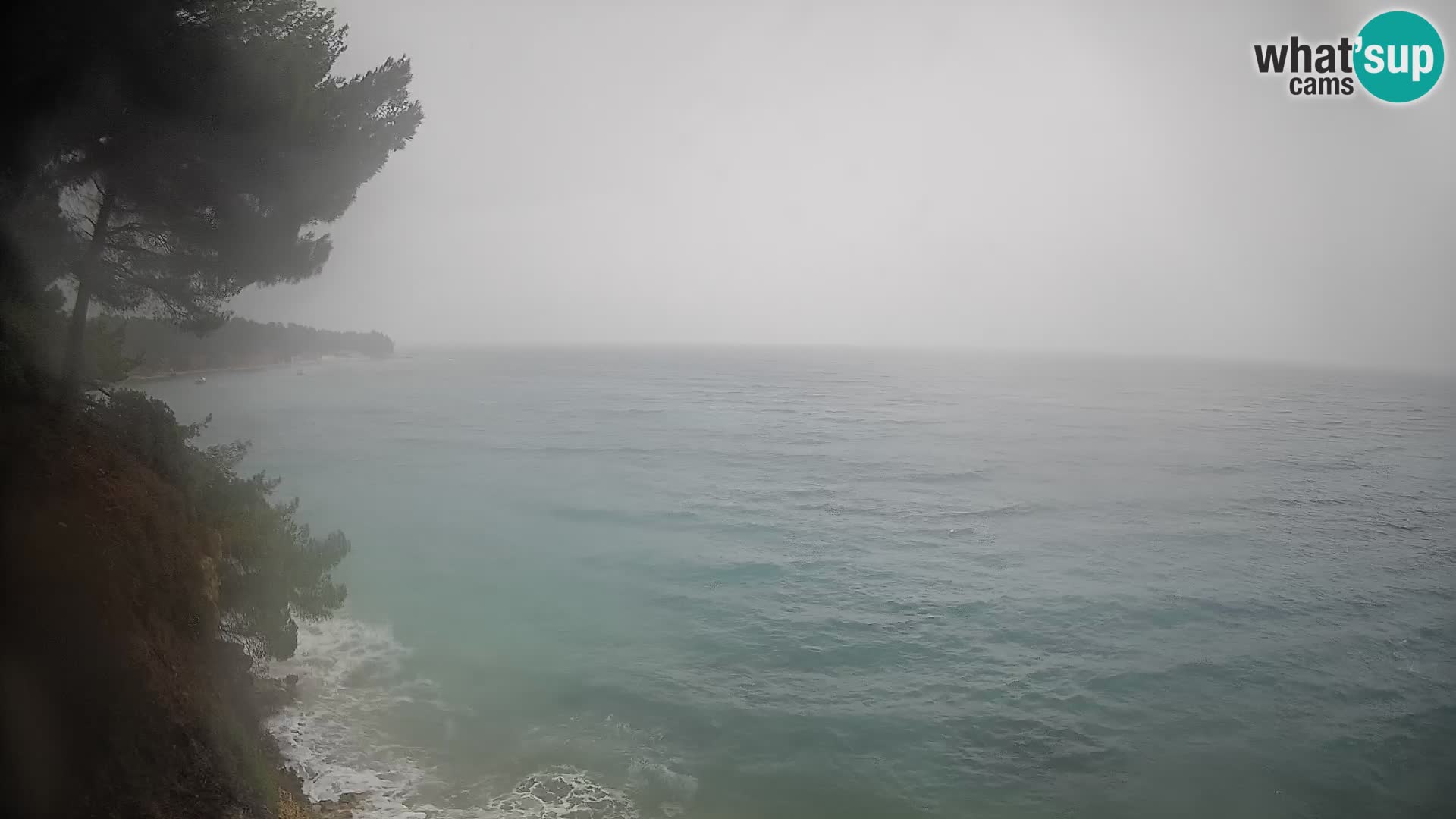 Webcam Strand Potočine Bol – Liveblick auf Borak Beach, Insel Brač