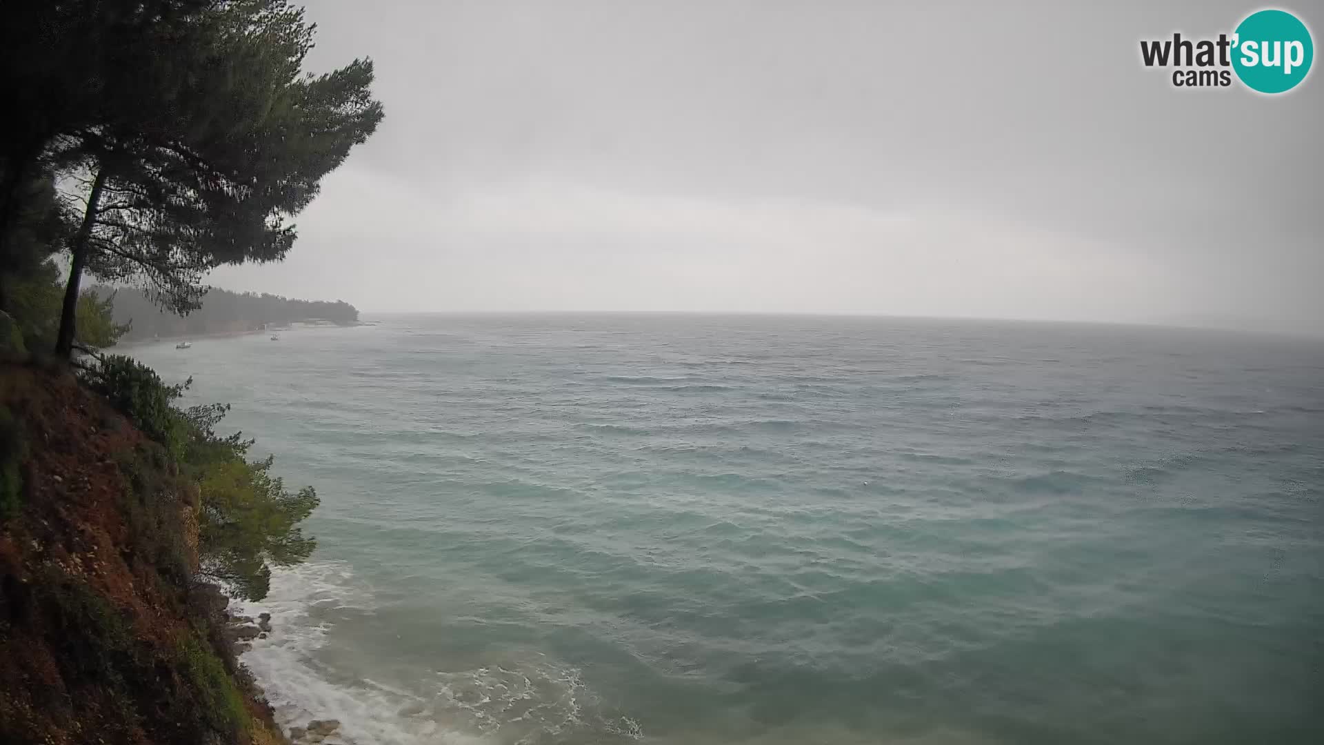 Webcam plage Potočine Bol – Vue en direct sur Borak Beach, île de Brač