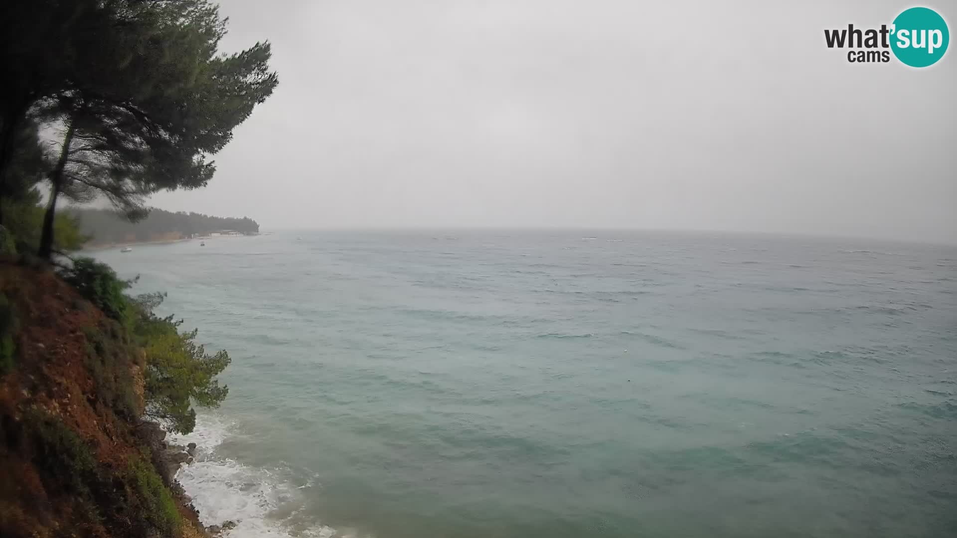 Webcam Strand Potočine Bol – Liveblick auf Borak Beach, Insel Brač