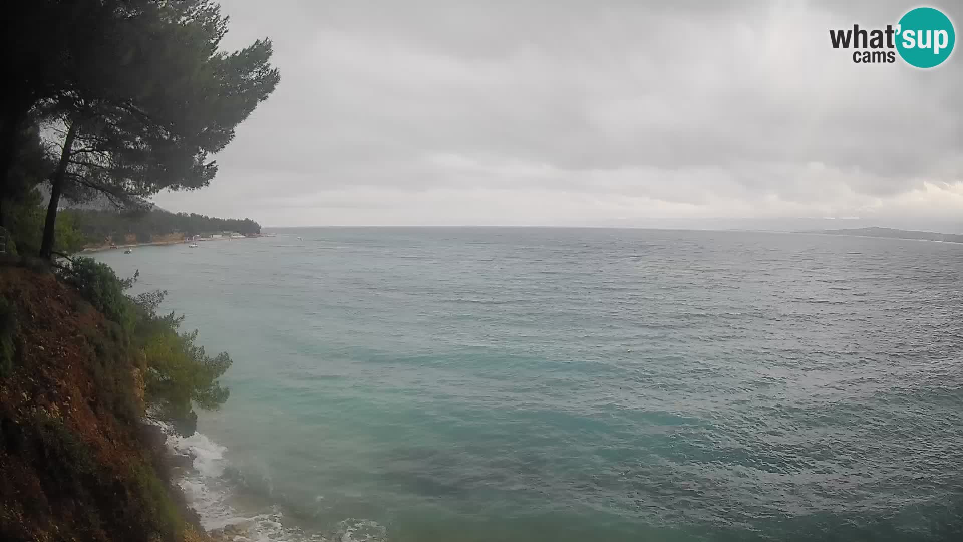 Webcam Potočine Beach Bol – Live View of Borak Beach, Brač Island