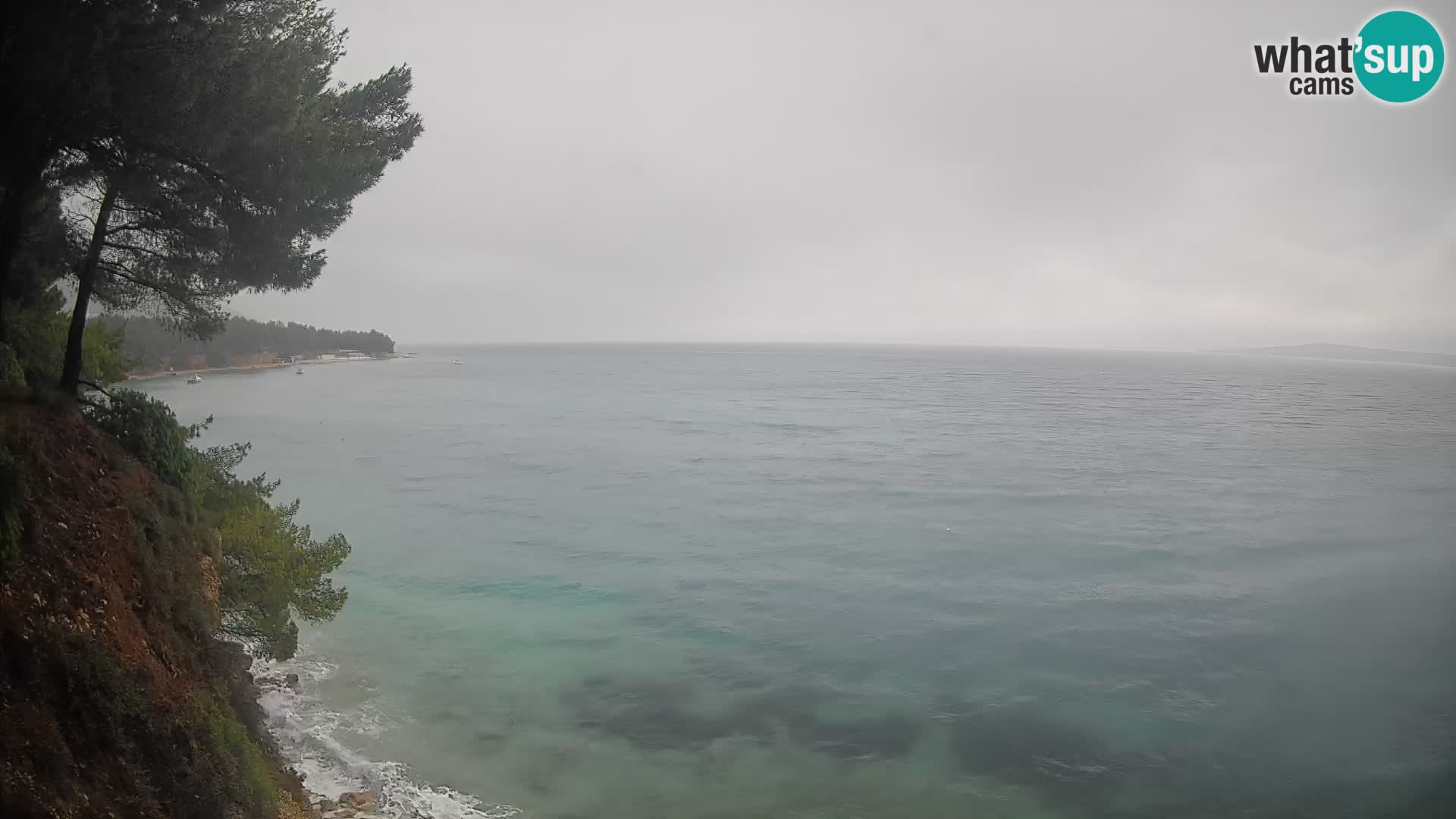 Webcam plage Potočine Bol – Vue en direct sur Borak Beach, île de Brač