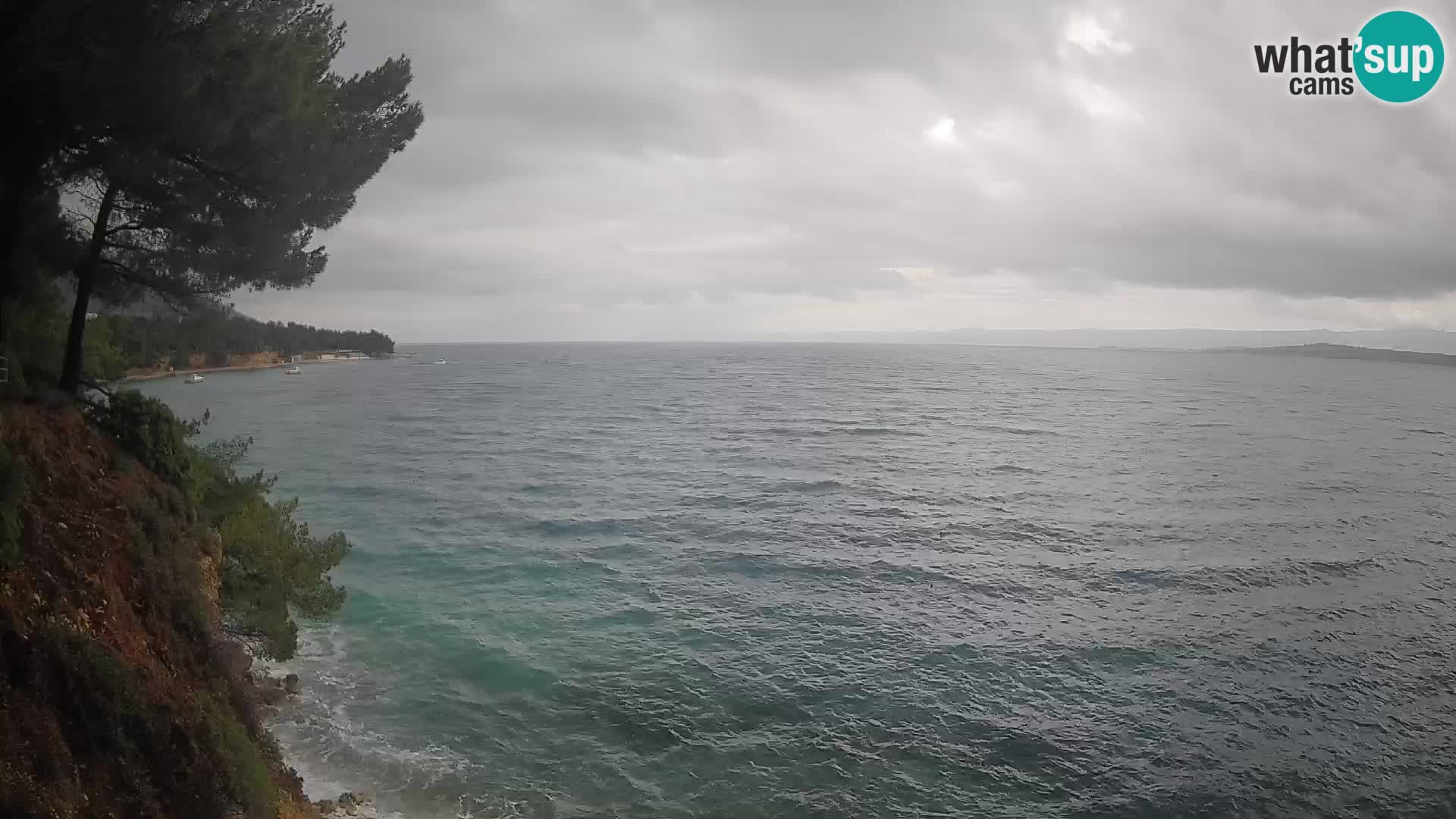 Webcam plage Potočine Bol – Vue en direct sur Borak Beach, île de Brač
