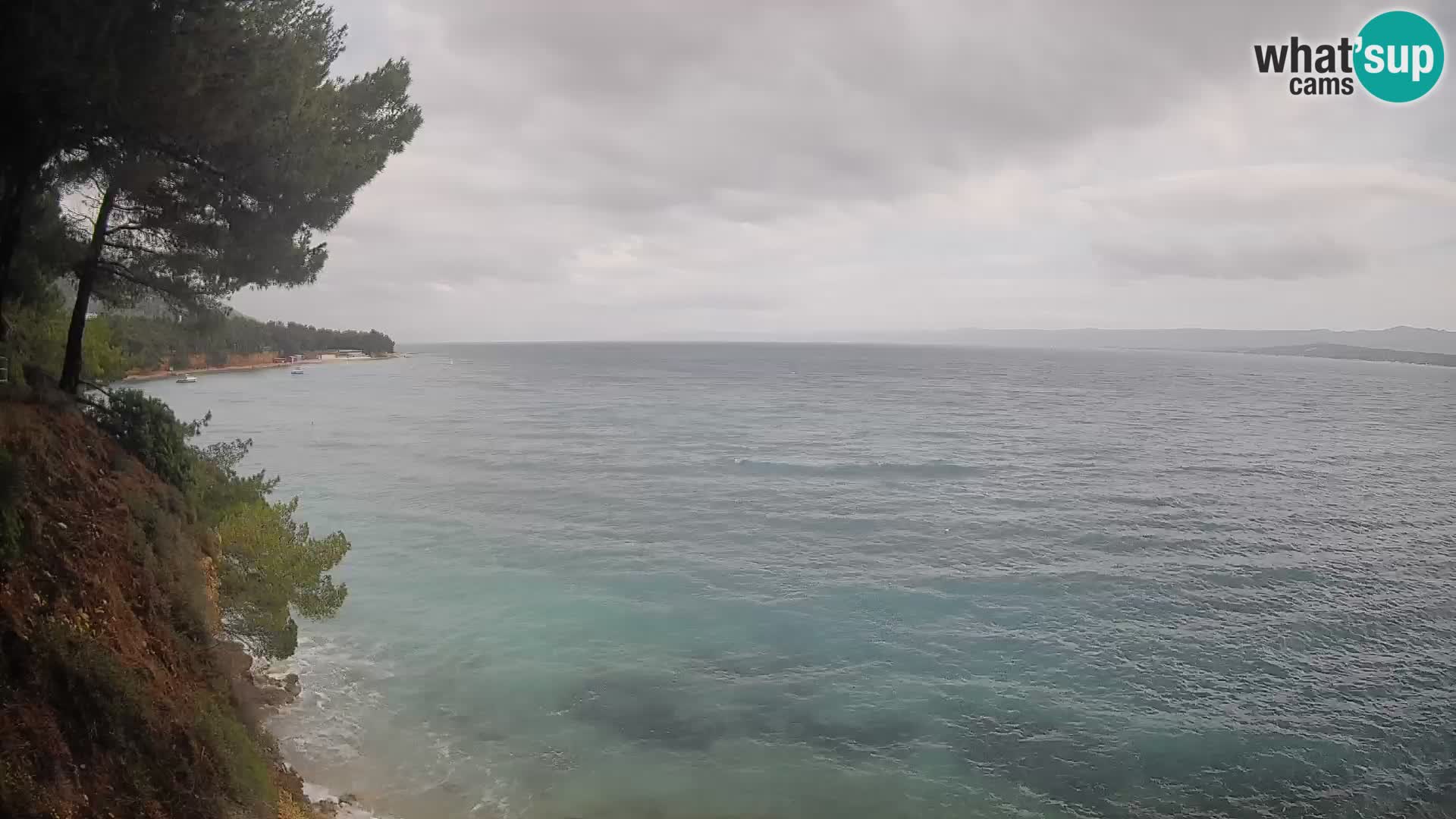 Webcam Playa Potočine Bol – Vista en vivo de Borak Beach, Isla de Brač