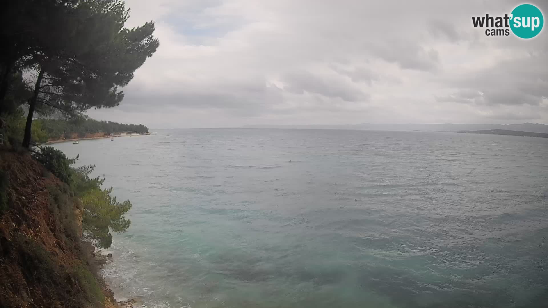 Webcam Potočine Beach Bol – Live View of Borak Beach, Brač Island