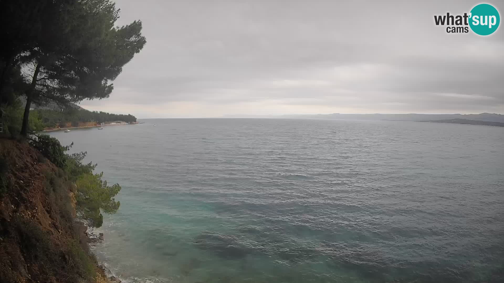 Webcam Potočine Beach Bol – Live View of Borak Beach, Brač Island