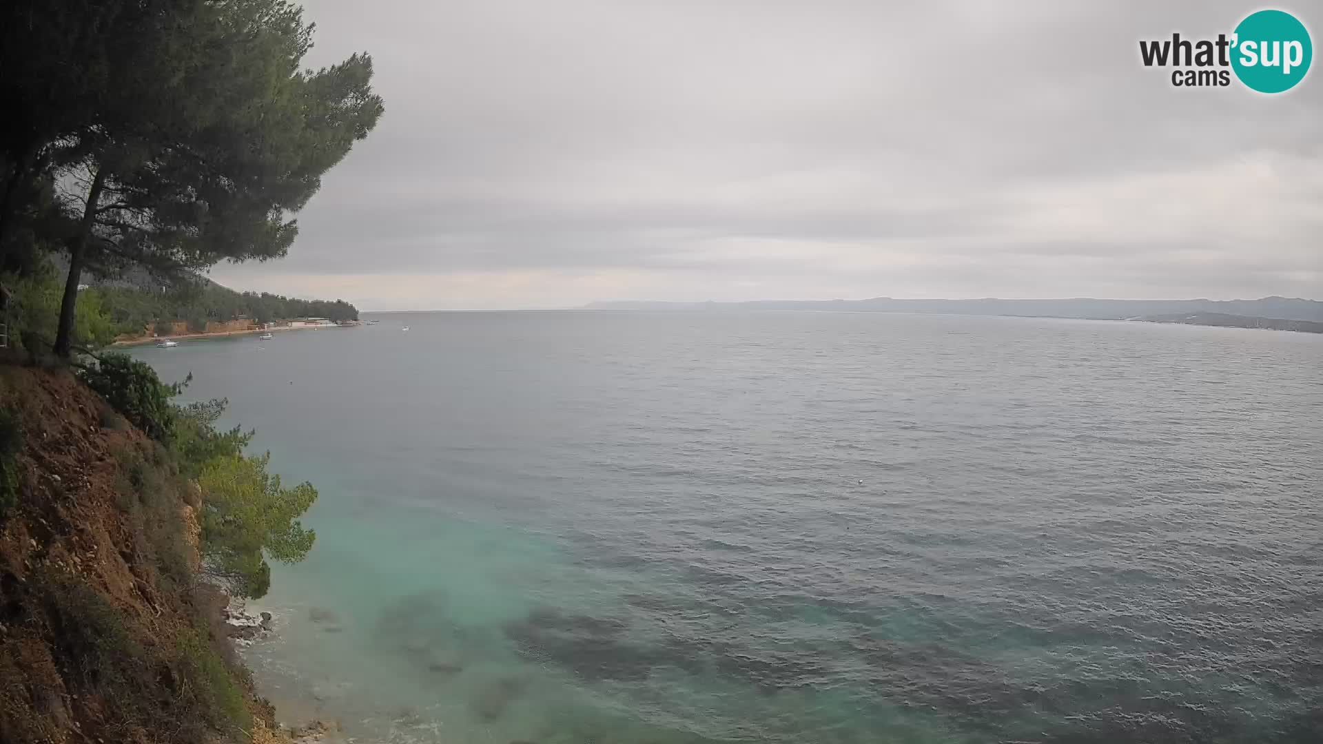 Webcam Playa Potočine Bol – Vista en vivo de Borak Beach, Isla de Brač