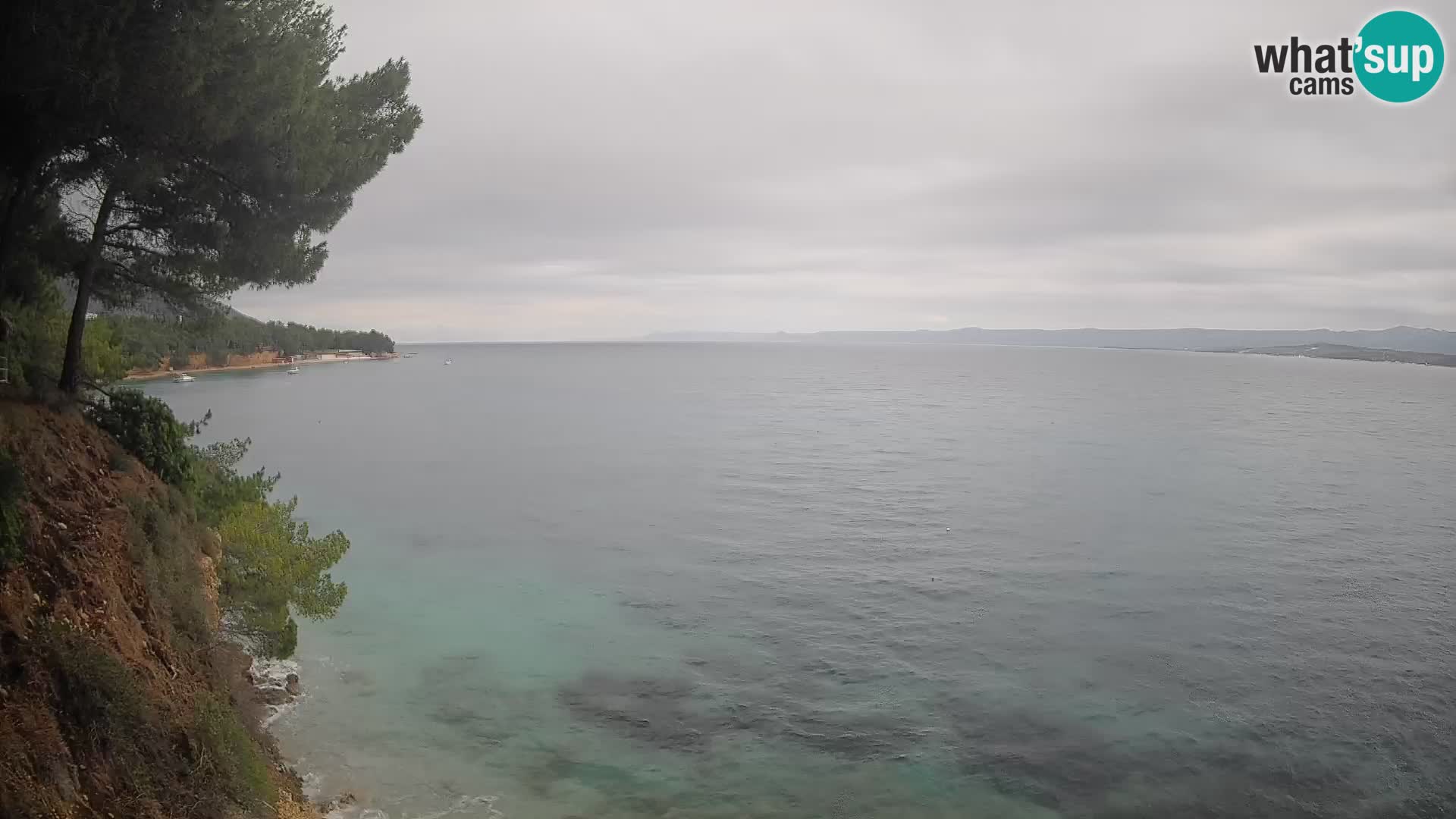 Webcam Playa Potočine Bol – Vista en vivo de Borak Beach, Isla de Brač