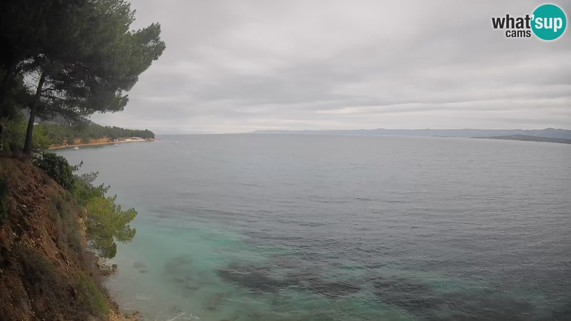 Webcam Strand Potočine Bol – Liveblick auf Borak Beach, Insel Brač