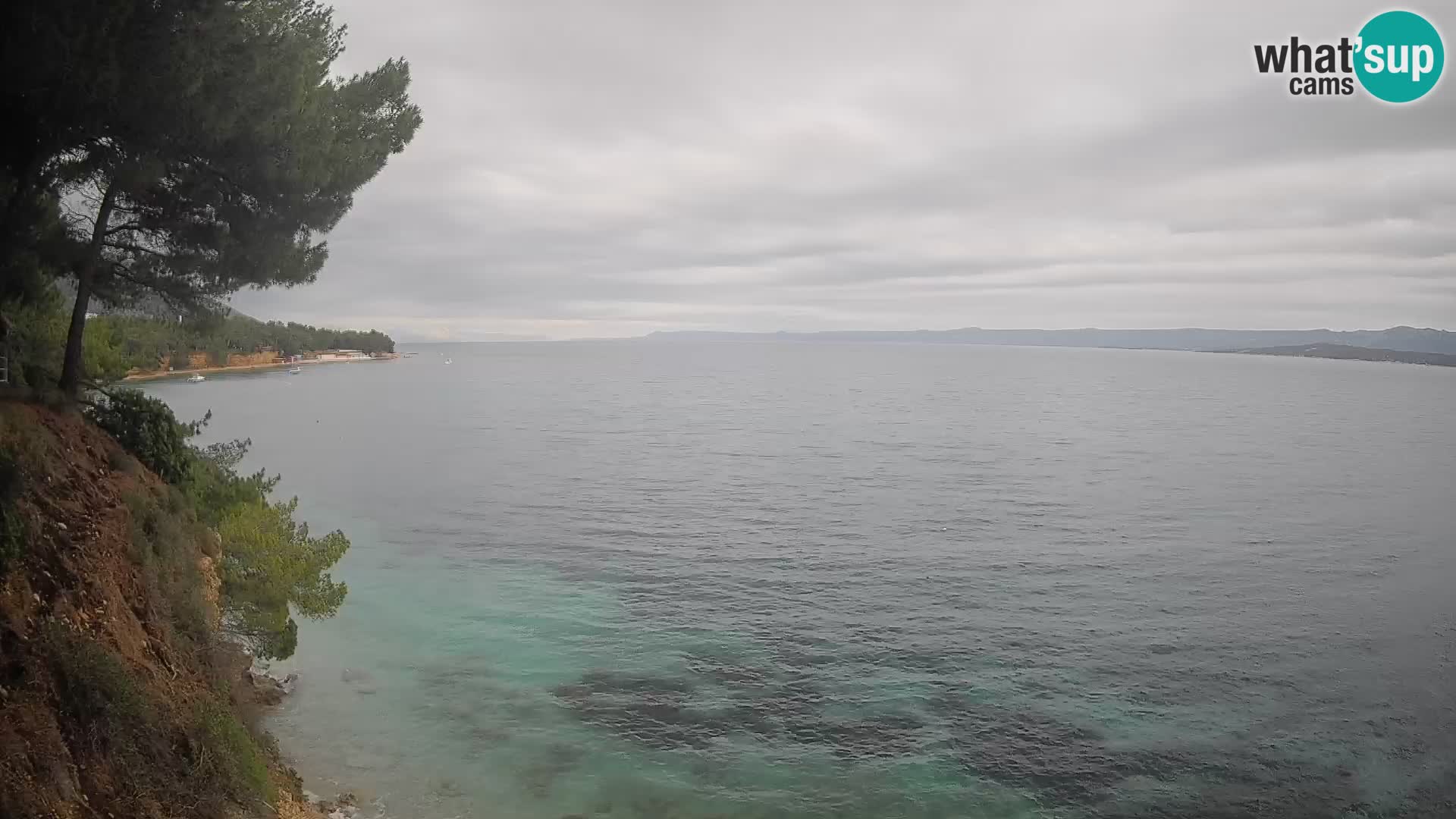 Webcam Strand Potočine Bol – Liveblick auf Borak Beach, Insel Brač