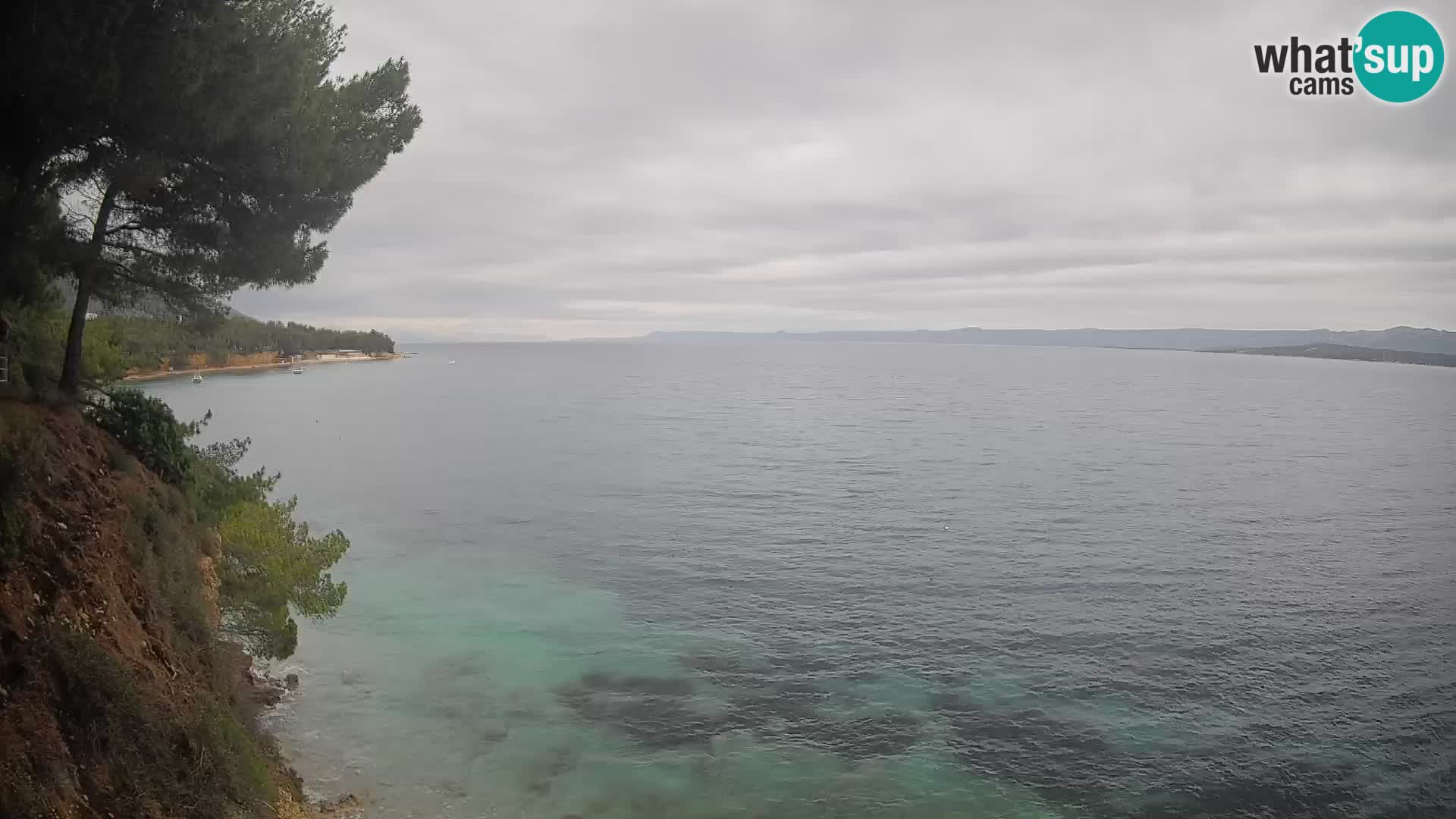 Webcam Strand Potočine Bol – Liveblick auf Borak Beach, Insel Brač