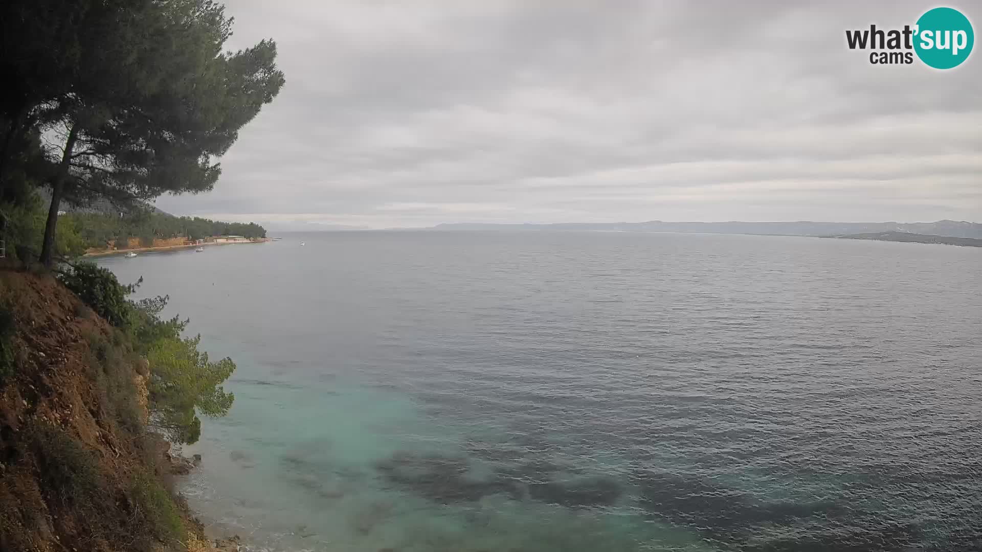 Webcam plage Potočine Bol – Vue en direct sur Borak Beach, île de Brač