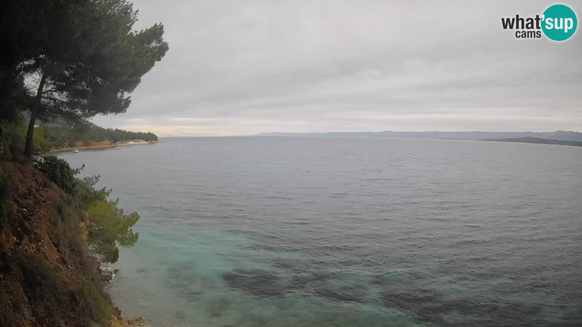 Webcam Potočine Beach Bol – Live View of Borak Beach, Brač Island