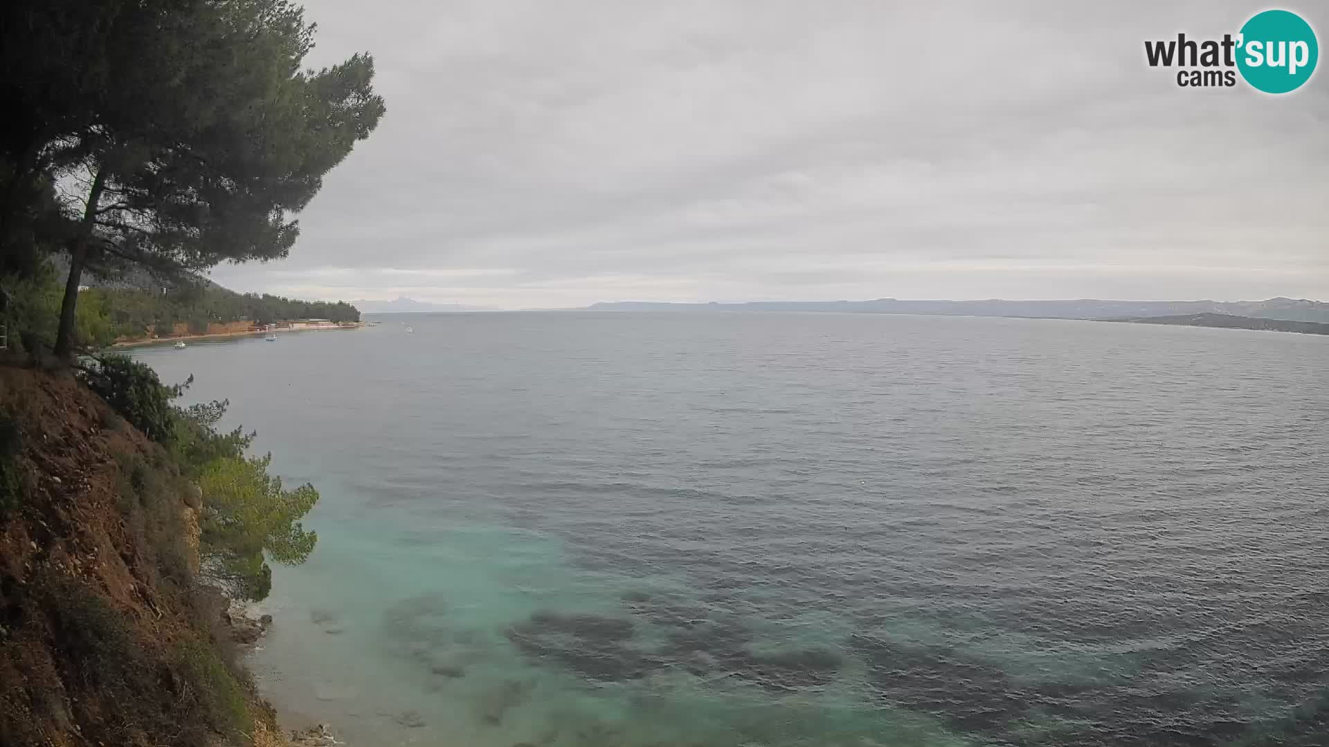 Webcam Strand Potočine Bol – Liveblick auf Borak Beach, Insel Brač