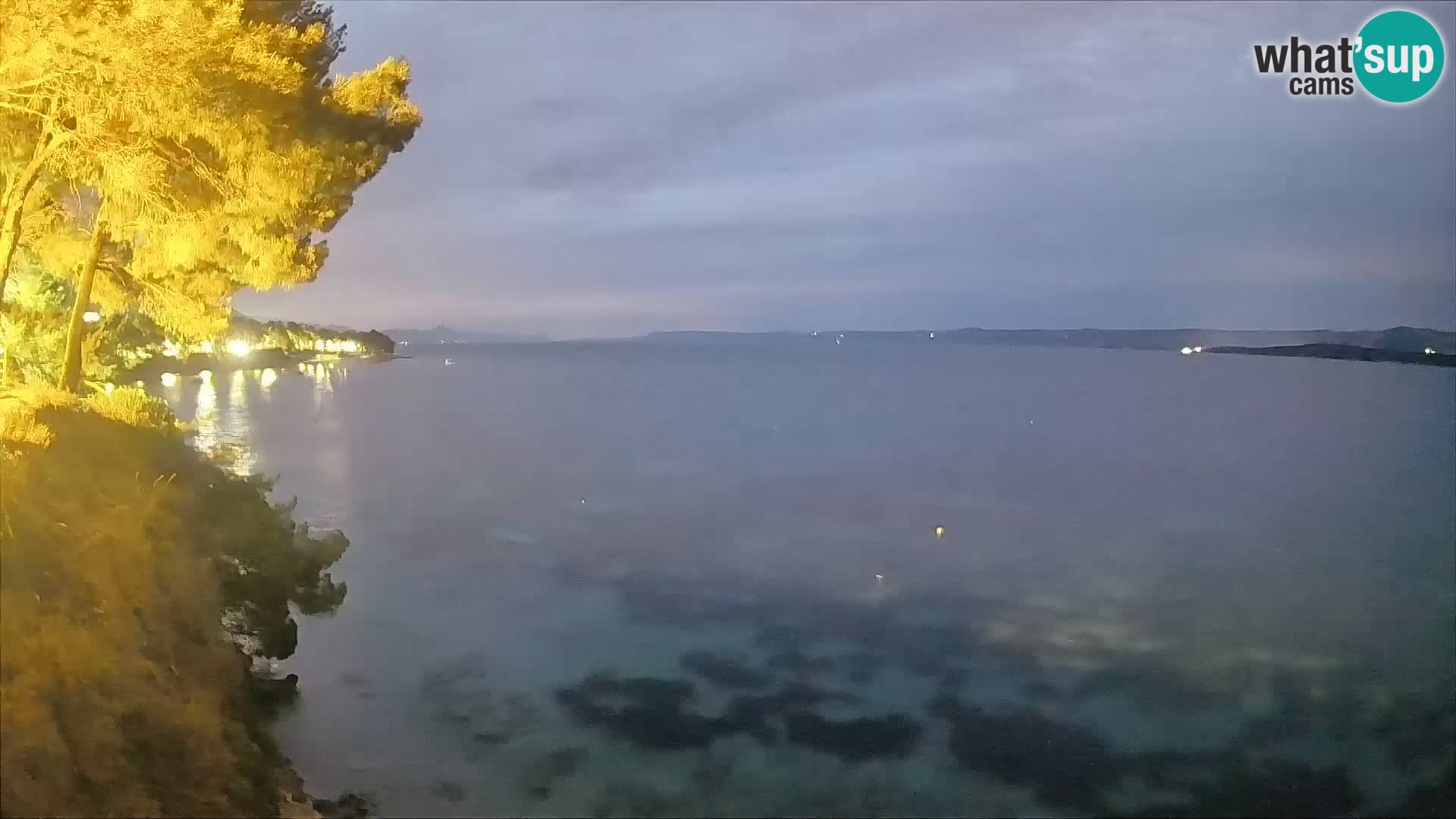 Webcam Strand Potočine Bol – Liveblick auf Borak Beach, Insel Brač