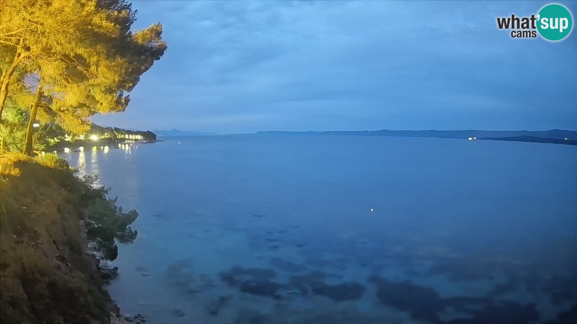 Webcam Strand Potočine Bol – Liveblick auf Borak Beach, Insel Brač