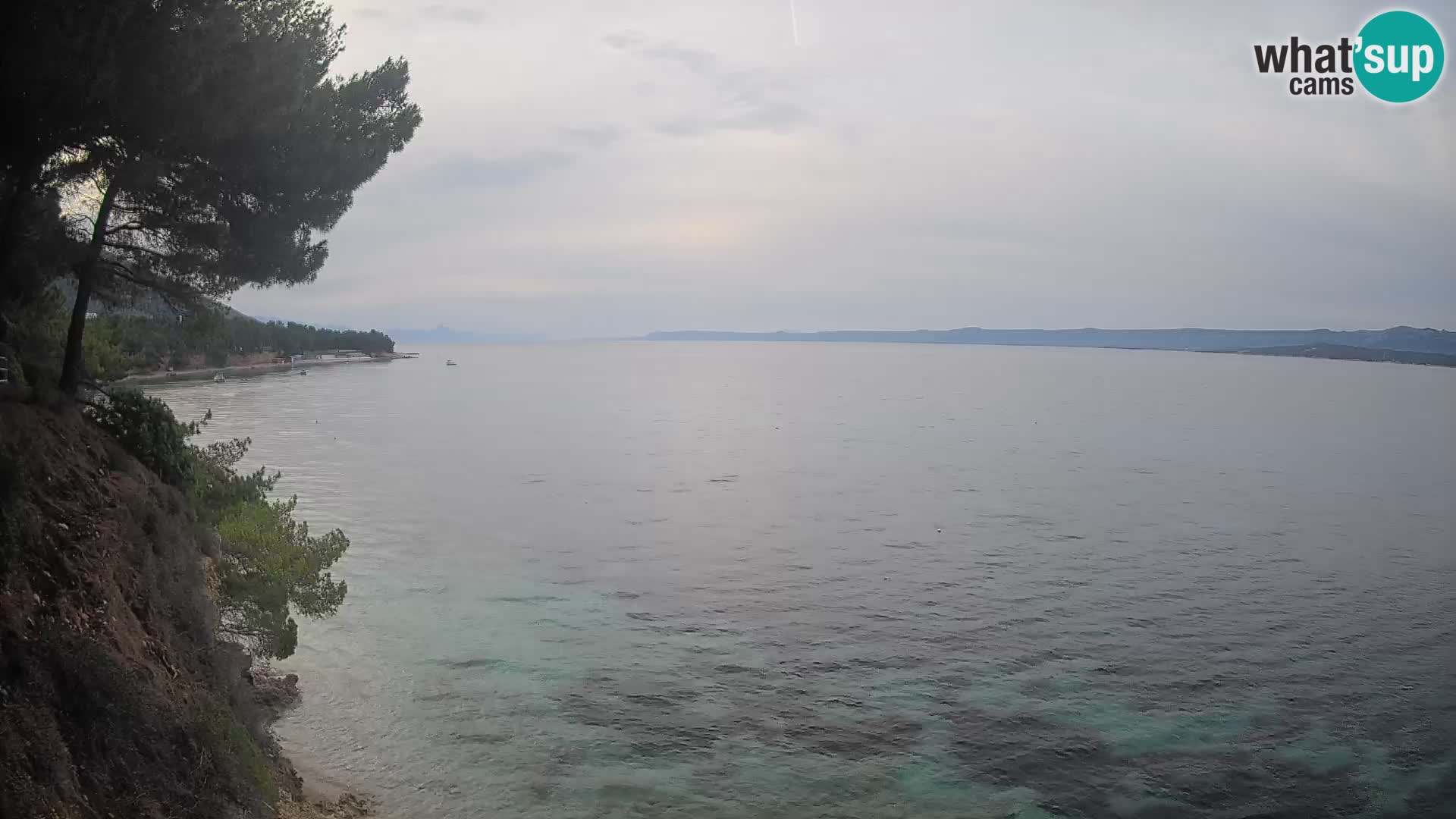 Webcam plage Potočine Bol – Vue en direct sur Borak Beach, île de Brač