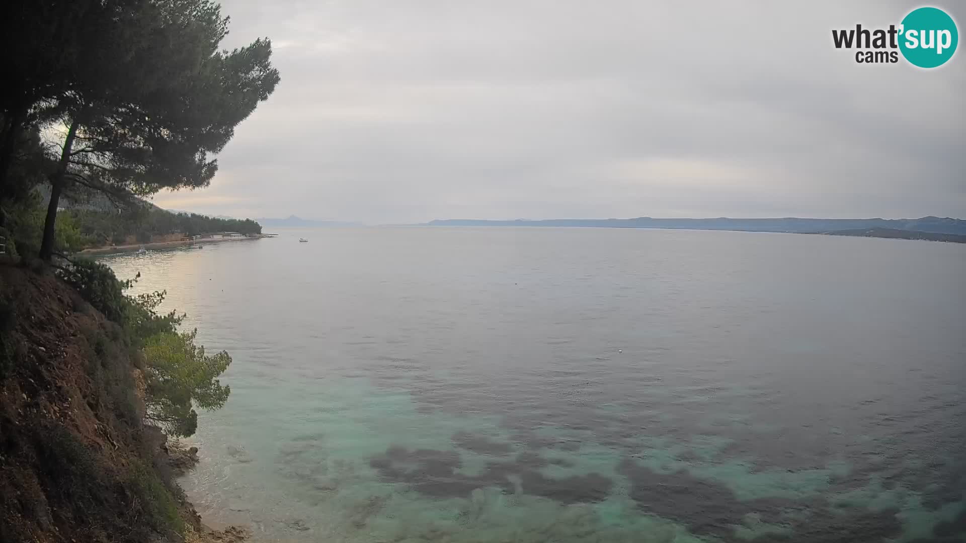 Webcam Strand Potočine Bol – Liveblick auf Borak Beach, Insel Brač