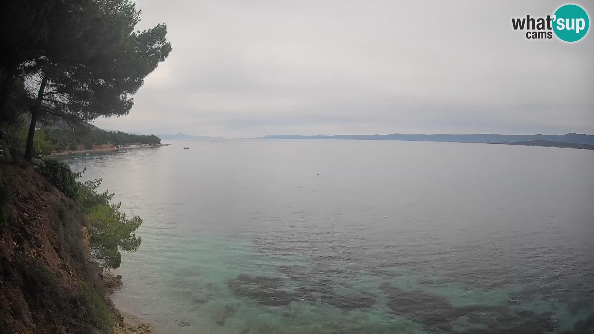Webcam Strand Potočine Bol – Liveblick auf Borak Beach, Insel Brač
