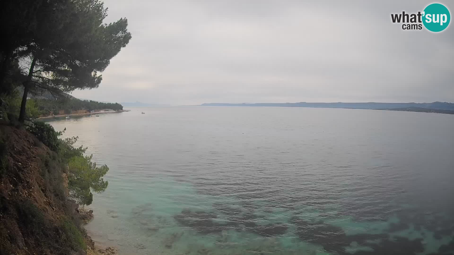 Webcam Potočine Beach Bol – Live View of Borak Beach, Brač Island