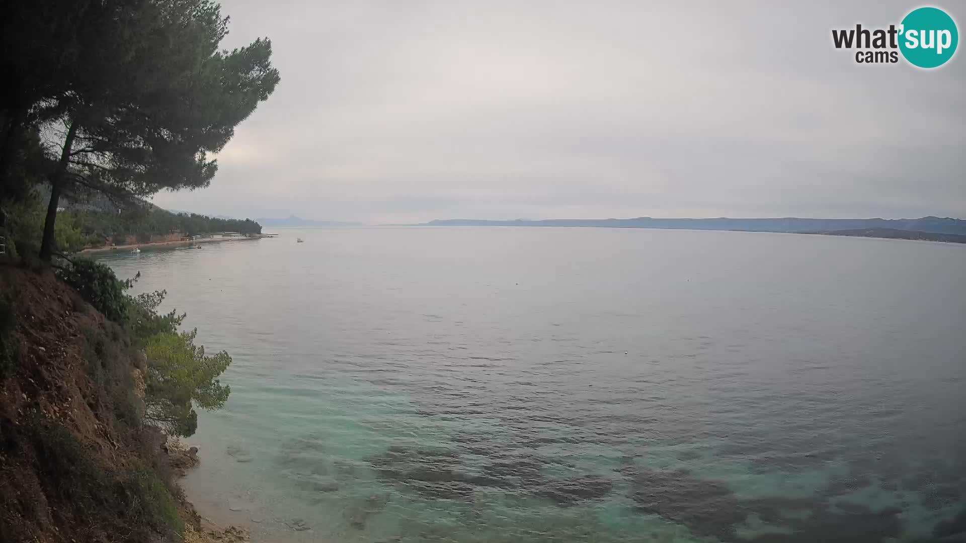 Webcam Strand Potočine Bol – Liveblick auf Borak Beach, Insel Brač