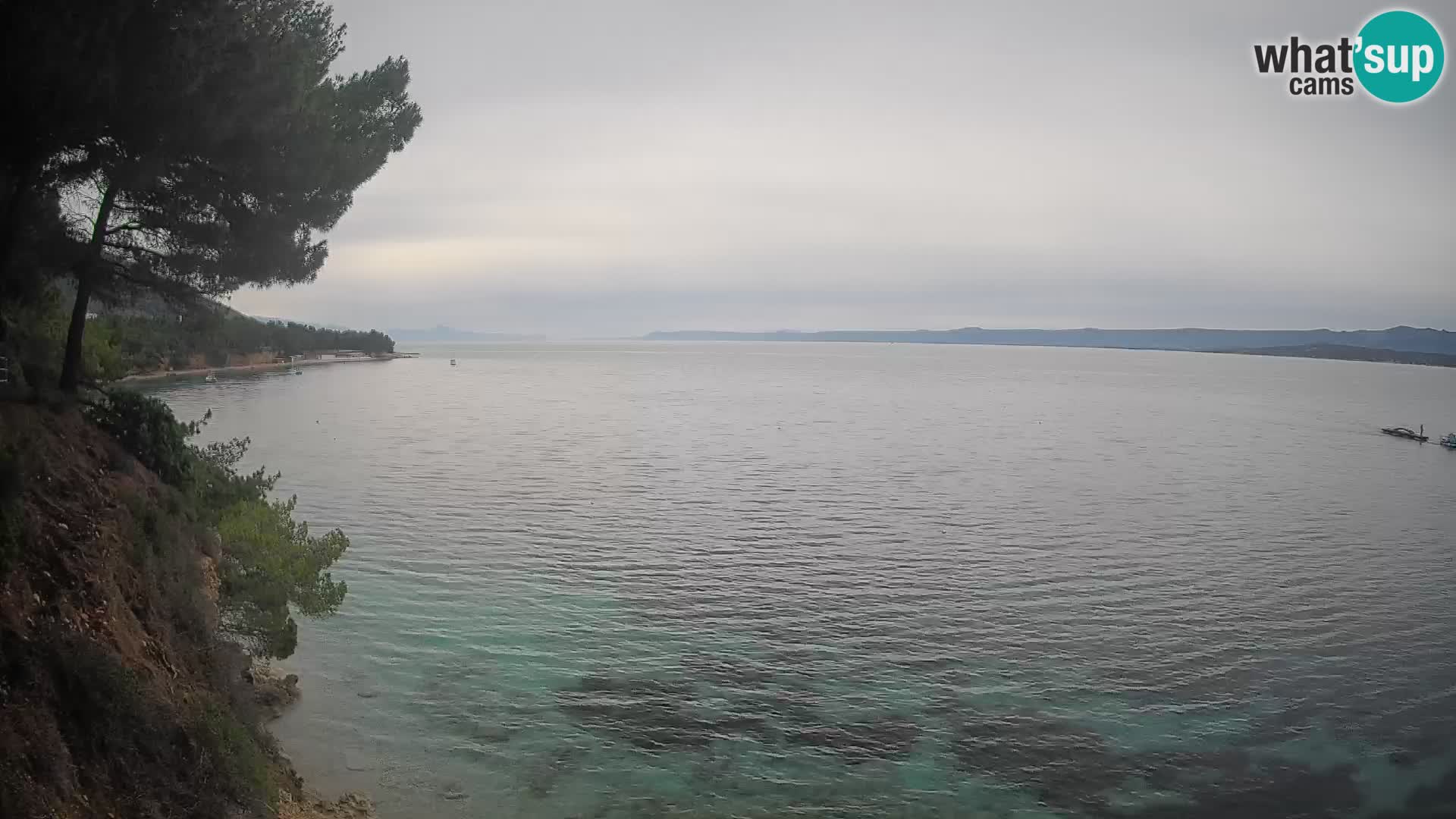 Webcam Playa Potočine Bol – Vista en vivo de Borak Beach, Isla de Brač