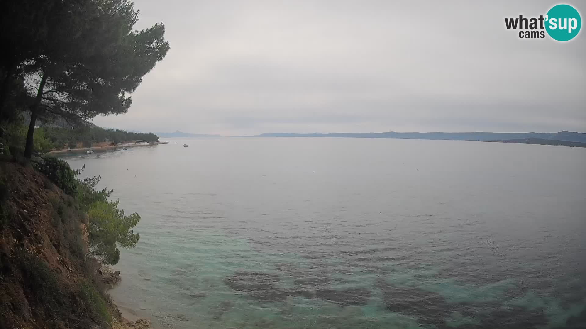 Webcam Playa Potočine Bol – Vista en vivo de Borak Beach, Isla de Brač