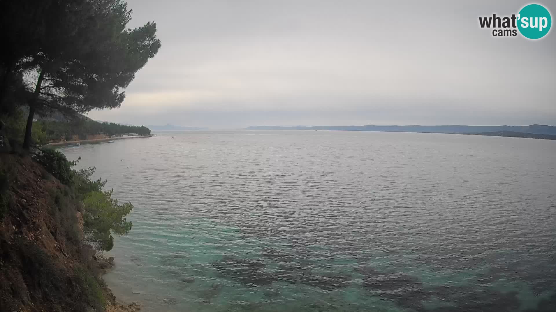 Webcam Potočine Beach Bol – Live View of Borak Beach, Brač Island
