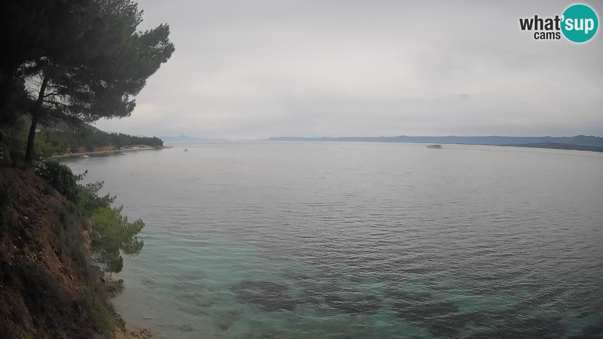 Webcam Strand Potočine Bol – Liveblick auf Borak Beach, Insel Brač