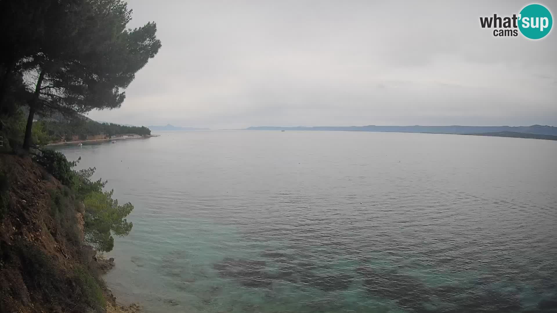 Webcam plage Potočine Bol – Vue en direct sur Borak Beach, île de Brač