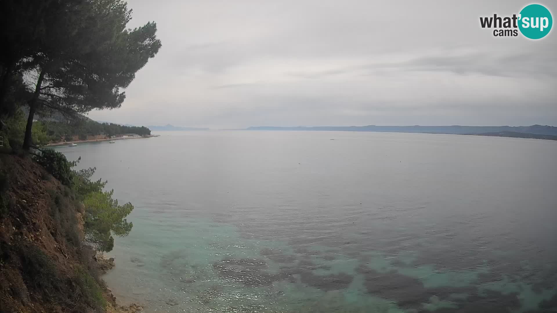 Webcam Strand Potočine Bol – Liveblick auf Borak Beach, Insel Brač