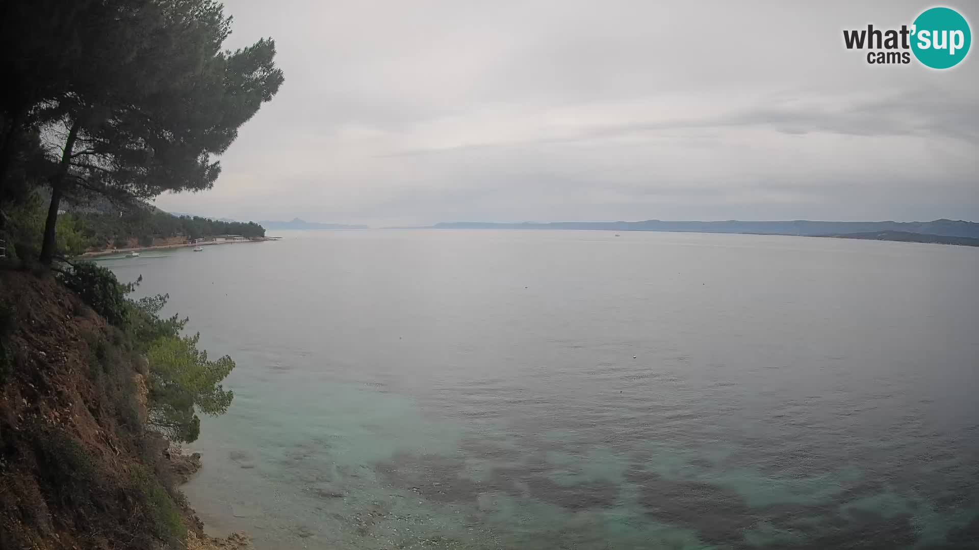 Webcam Playa Potočine Bol – Vista en vivo de Borak Beach, Isla de Brač