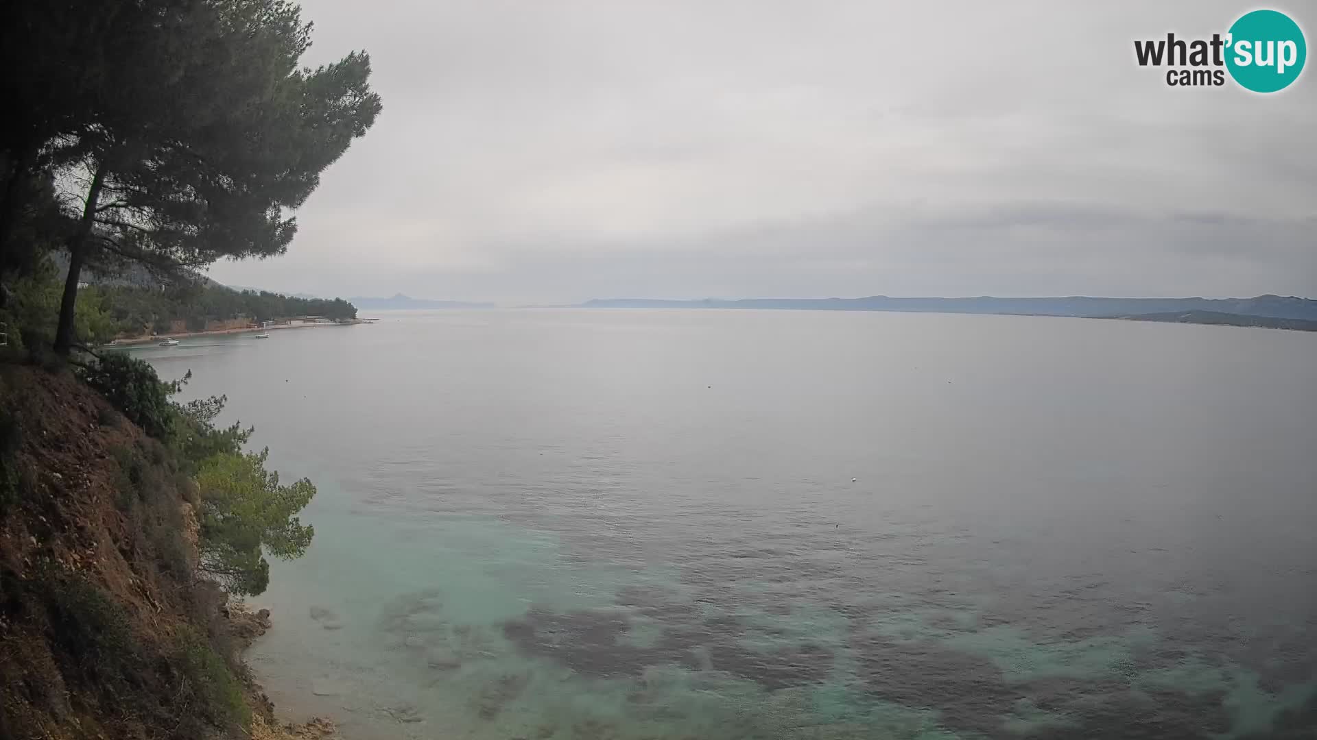 Webcam Strand Potočine Bol – Liveblick auf Borak Beach, Insel Brač