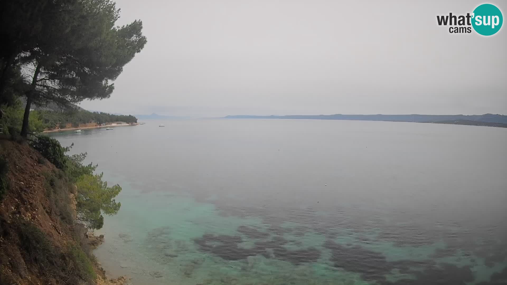 Webcam Strand Potočine Bol – Liveblick auf Borak Beach, Insel Brač