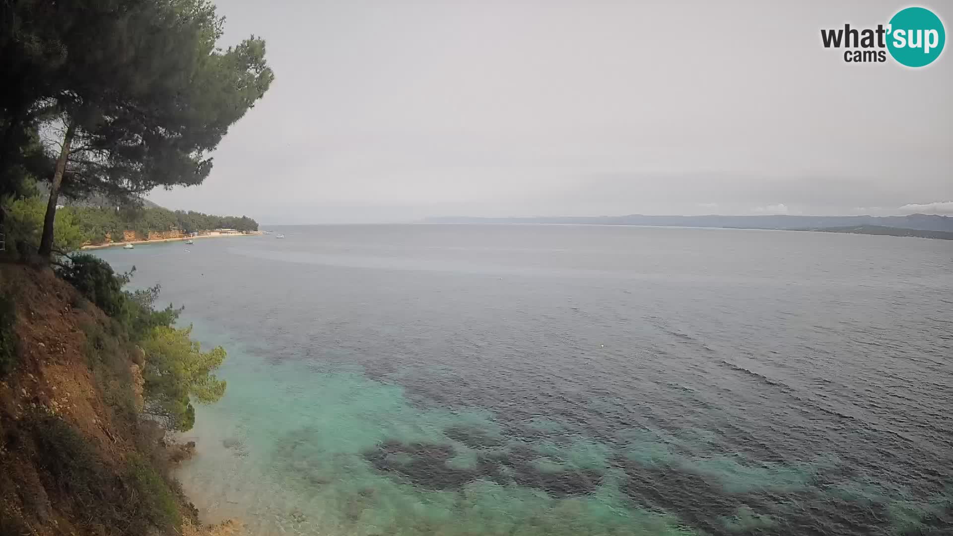 Webcam Playa Potočine Bol – Vista en vivo de Borak Beach, Isla de Brač