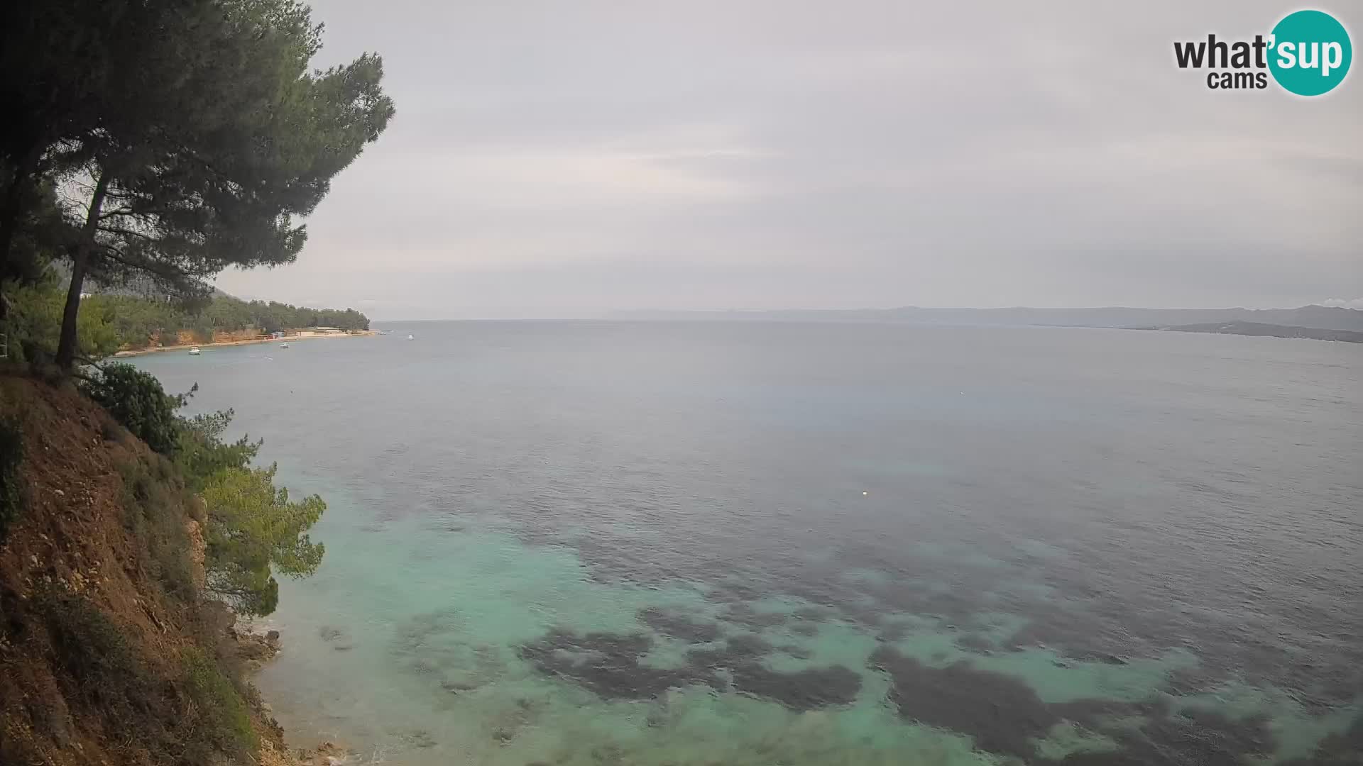 Webcam Potočine Beach Bol – Live View of Borak Beach, Brač Island