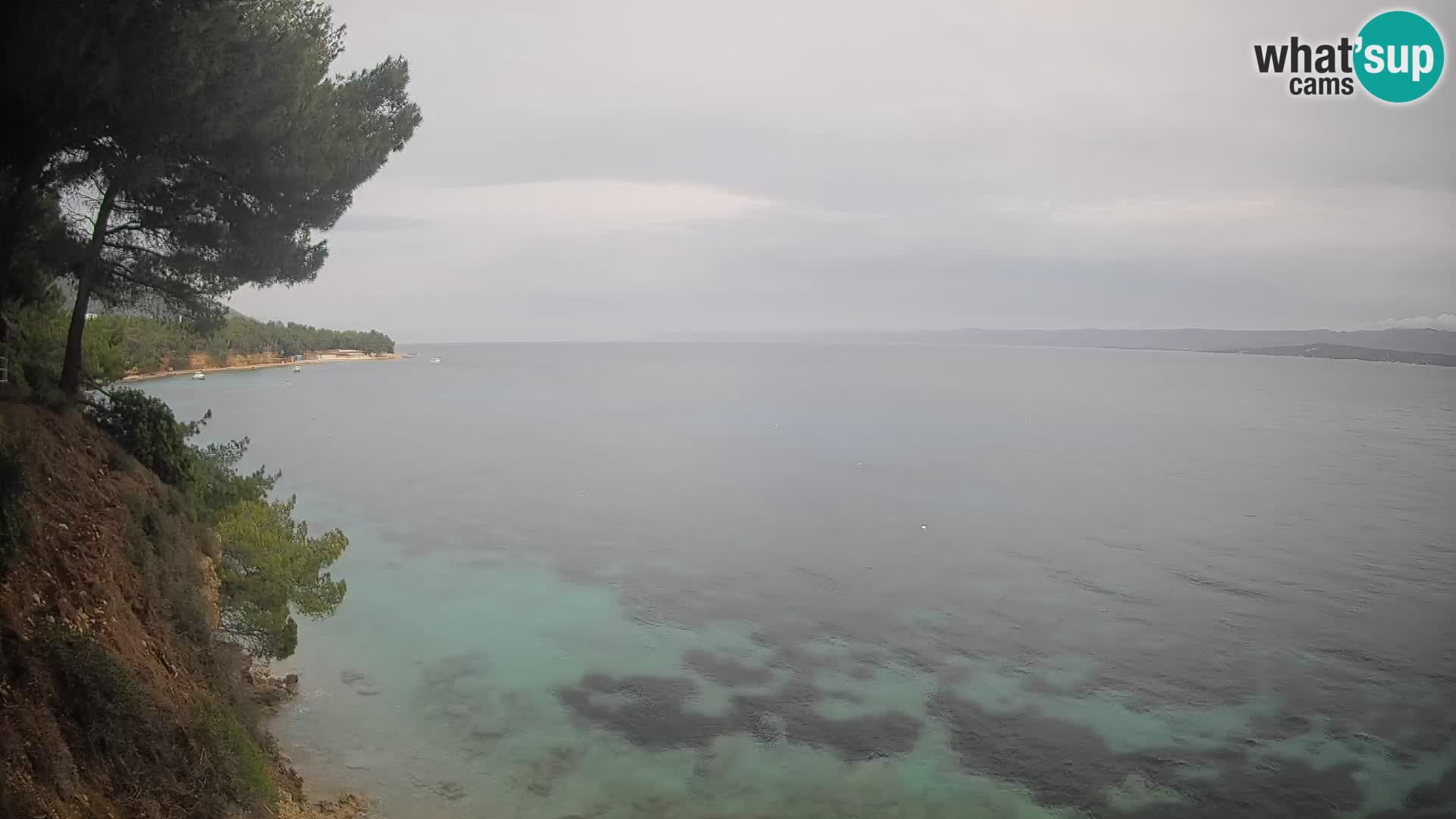 Webcam Strand Potočine Bol – Liveblick auf Borak Beach, Insel Brač