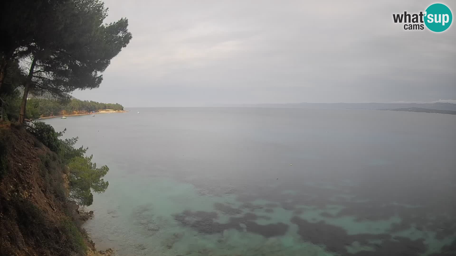 Webcam Strand Potočine Bol – Liveblick auf Borak Beach, Insel Brač